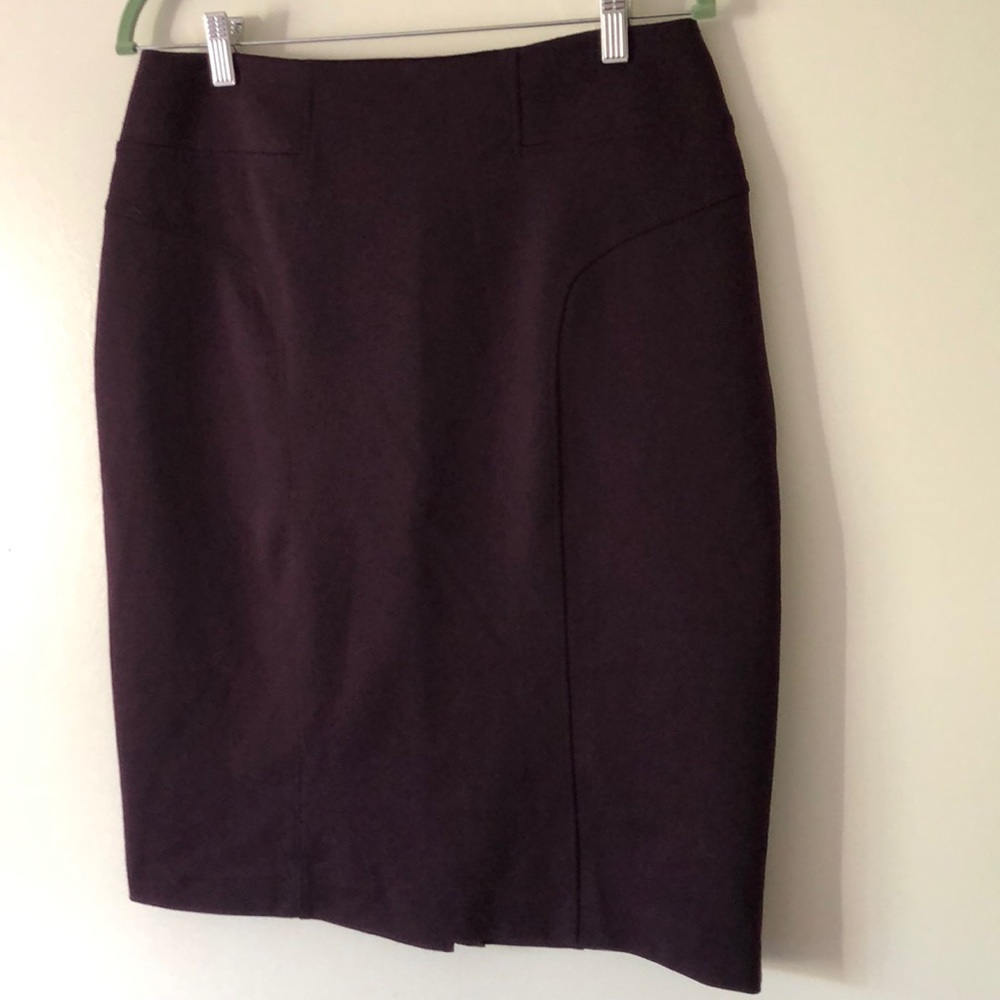 New York & Company Purple Skirt